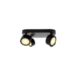 Czarna lampa sufitowa LED Clyde 4 Nordlux Moodmaker™ 2412256003