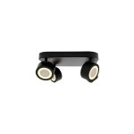 Czarna lampa sufitowa LED Clyde 4 Nordlux Moodmaker™ 2412256003