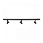 kinkiecik.pl Lampa sufitowa czarna 3 klosze OMARI 2112193003 Nordlux