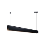 Czarna lampa wisząca Beau 100 - DFTP, metalowy klosz Nordlux 2220483003 - zdjęcie produktu