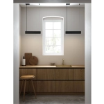 kinkiecik.pl Czarna lampa wisząca Beau 50 - DFTP, metalowy klosz Nordlux 2220473003