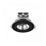 kinkiecik.pl Oczko sufitowe czarne ALEC 2110350103 Nordlux