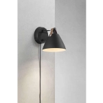 kinkiecik.pl Czarny kinkiet Strap 15 DFTP Nordlux 84291003