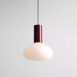 LAMPA WISZĄCA FLO RUBY M (opal glass) 7000G27_M Aldex - zdjęcie dodatkowe 1