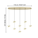 PARATEBUENO 2 Lampa wisząca 390397 EGLO