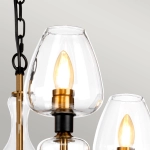 Żyrandol Armand – 3 źródła światła – Stary mosiądz DL-ARMAND3-AB Elstead Lighting