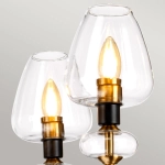 Żyrandol Armand – 5 źródeł światła – Stary mosiądz DL-ARMAND5-AB Elstead Lighting