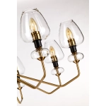 Żyrandol Armand – 8 źródeł światła – Stary mosiądz DL-ARMAND8-AB Elstead Lighting