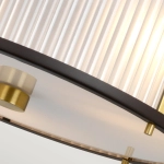 Lampa wisząca Corona – 3 źródła światła – Stary brąz/ Stary mosiądz DL-CORONA-3P-BAB Elstead Lighting