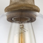 Mała lampa wisząca Matrimonio – 1 źródło światła DL-MATRIMONIO1MP Elstead Lighting