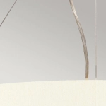 Lampa wisząca 56 cm Pearce – 5 źródeł światła – Postarzany mosiądz DL-PEARCE22-5LT-IV-AB Elstead Lighting