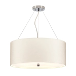 Lampa wisząca 56 cm Pearce – 5 źródeł światła – Polerowany chrom DL-PEARCE22-5LT-IV-PC Elstead Lighting