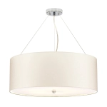 Lampa wisząca 66 cm Pearce – 5 źródeł światła – Polerowany chrom DL-PEARCE26-5LT-IV-PC Elstead Lighting