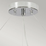 Lampa wisząca 76 cm Pearce – 7 źródeł światła – Polerowany chrom DL-PEARCE30-7LT-IV-PC Elstead Lighting