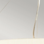 Lampa wisząca 86 cm Pearce – 7 źródeł światła – Postarzany mosiądz DL-PEARCE34-7LT-IV-AB Elstead Lighting