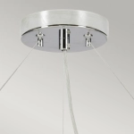 Lampa wisząca 86 cm Pearce – 7 źródeł światła – Polerowany chrom DL-PEARCE34-7LT-IV-PC Elstead Lighting