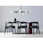 LAMPA sufitowa DORADO LP-002/8P BK Light Prestige