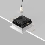 Lampa wpuszczana Okno 3000-4000-6000K 1x12W 100° DL056-12W3-4-6K-W Maytoni - zdjęcie dodatkowe 3
