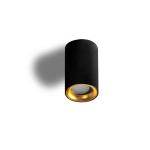 Plafon Eiger IP54 (black/gold) AZ4261 AZZARDO