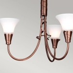 Żyrandol Emily – 3 źródła światła EM3-COPPER Elstead Lighting