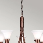 Żyrandol Emily – 5 źródeł światła EM5-COPPER Elstead Lighting