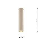 Lampa sufitowa TECNO 1M MOKKA 1316/1MM EMIBIG - zdjęcie dodatkowe 5
