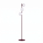 Lampa podłogowa MAGNUS LP3 BURGUND OPAL 1644/LP3 EMIBIG - zdjęcie produktu