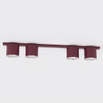 Lampa sufitowa NANO 4 BURGUNDY 1697/4 EMIBIG - zdjęcie dodatkowe 1