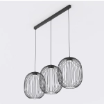 Lampa wisząca MANTRA 3 BLACK 1699/3 EMIBIG - zdjęcie produktu