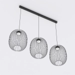Lampa wisząca MANTRA 3 BLACK 1699/3 EMIBIG - zdjęcie dodatkowe 3