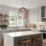 Lampa wisząca MANTRA 1 BURGUNDY 1700/1 EMIBIG - zdjęcie dodatkowe 3