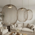Lampa wisząca MANTRA 3 MOKKA 1701/3 EMIBIG - zdjęcie dodatkowe 1