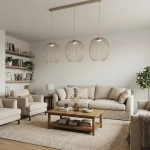 Lampa wisząca MANTRA 3 MOKKA 1701/3 EMIBIG - zdjęcie dodatkowe 5