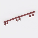 Lampa sufitowa FLASH 6 BURGUNDY 1704/6 EMIBIG - zdjęcie dodatkowe 1