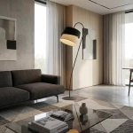 Lampa podłogowa CANVA LP1 BLACK NATURAL 1709/LP1 EMIBIG - zdjęcie dodatkowe 3
