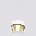 Lampa wisząca CANVA 1 WHITE GOLD 1710/1 EMIBIG - zdjęcie dodatkowe 1