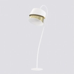 Lampa podłogowa CANVA LP1 WHITE GOLD 1710/LP1 EMIBIG - zdjęcie produktu