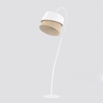 Lampa podłogowa CANVA LP1 WHITE NATURAL 1711/LP1 EMIBIG - zdjęcie produktu
