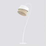 Lampa podłogowa CANVA LP1 WHITE NATURAL 1711/LP1 EMIBIG - zdjęcie dodatkowe 1