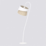 Lampa podłogowa CANVA LP1 WHITE NATURAL 1711/LP1 EMIBIG - zdjęcie dodatkowe 2