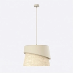 Lampa wisząca CANVA 1 MOKKA RATTAN 1712/1 EMIBIG - zdjęcie produktu