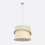 Lampa wisząca CANVA 1 MOKKA RATTAN 1712/1 EMIBIG - zdjęcie dodatkowe 1