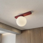 Lampa sufitowa FIT 1 BURGUNDY OPAL 1713/1 EMIBIG - zdjęcie dodatkowe 2