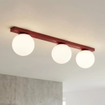 Lampa sufitowa FIT 3 BURGUNDY OPAL 1713/3 EMIBIG - zdjęcie dodatkowe 4