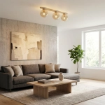 Lampa sufitowa FIT 3 MOKKA AMBER 1714/3 EMIBIG - zdjęcie dodatkowe 2