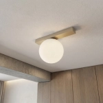 Lampa sufitowa FIT 1 MOKKA OPAL 1715/1 EMIBIG - zdjęcie dodatkowe 2