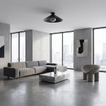 Lampa sufitowa MONO 1M PLAFON BL GRAFIT 1716/1M EMIBIG - zdjęcie dodatkowe 4