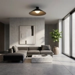 Lampa sufitowa MONO 1L PLAFON BL OPAL 1717/1L EMIBIG - zdjęcie dodatkowe 3