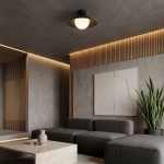 Lampa sufitowa MONO 1S PLAFON BL OPAL 1717/1S EMIBIG - zdjęcie dodatkowe 5