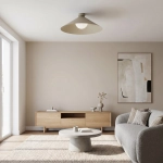 Lampa sufitowa MONO 1L PLAFON MOKKA OPAL 1719/1L EMIBIG - zdjęcie dodatkowe 2